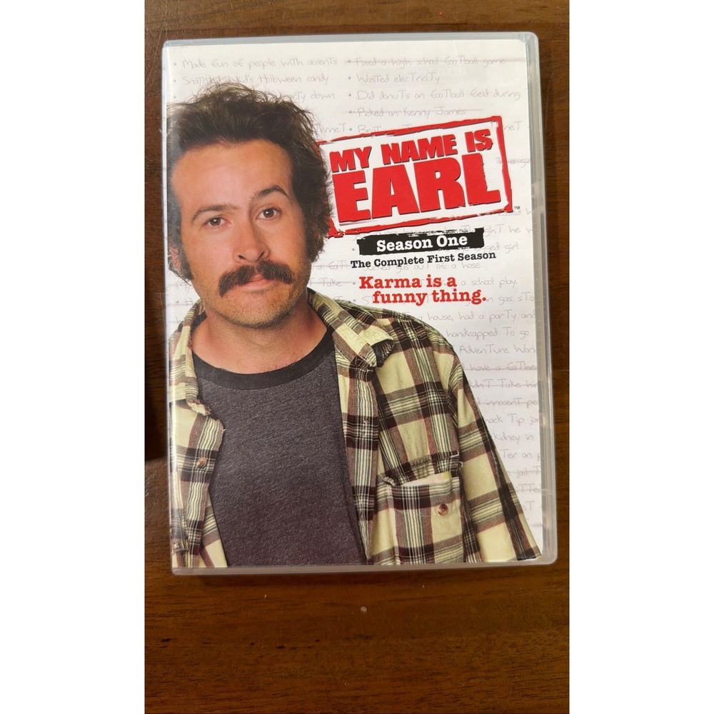 My Name Is Earl Season 1 The Complete First Season 4-Disc DVD Set Jason Lee